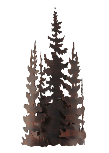 Iron Trees Wall Sconce