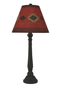 Kodiak Round Buffet Lamp w/ South Western Shade