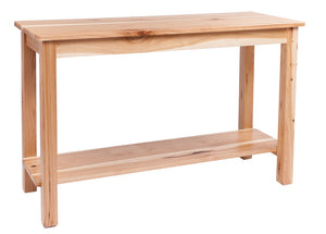Finished Hickory Sofa Table