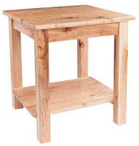 Finished Hickory End Table