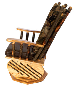 Hickory Swivel Glider